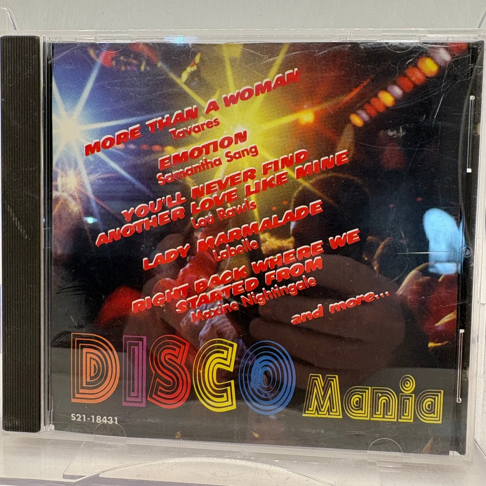 Disco Mania Volume Three CD 1995 Platinum Disc Corp S21-18431 Various Artists
